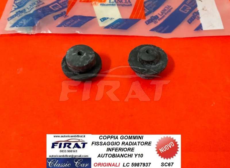 GOMMINI FISSAGGIO RADIATORE AUTOBIANCHI Y10 (5987937)